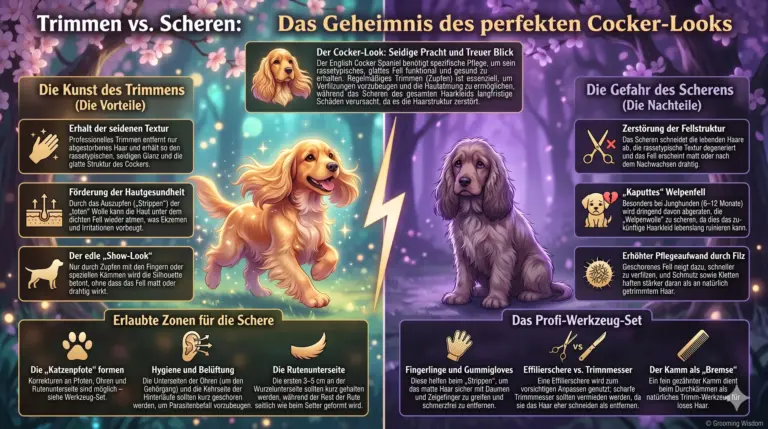 Fellpflege - Trimmen statt Scheren